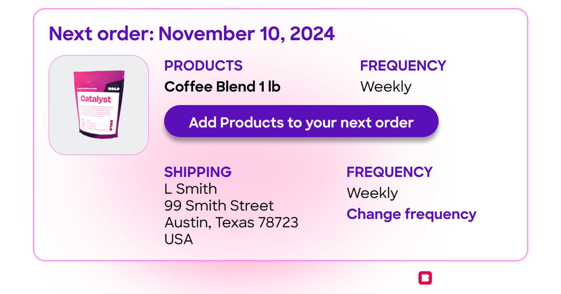 Curate customer portal add-ons